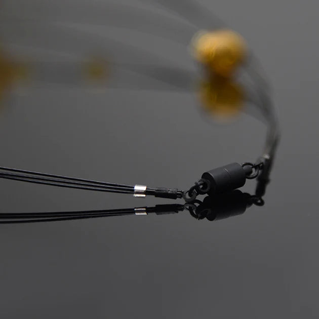 Cumulus Layered Necklace -Amber Glass