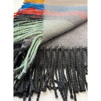 100% Baby Alpaca Throw- Meteorite  51'' x 71''