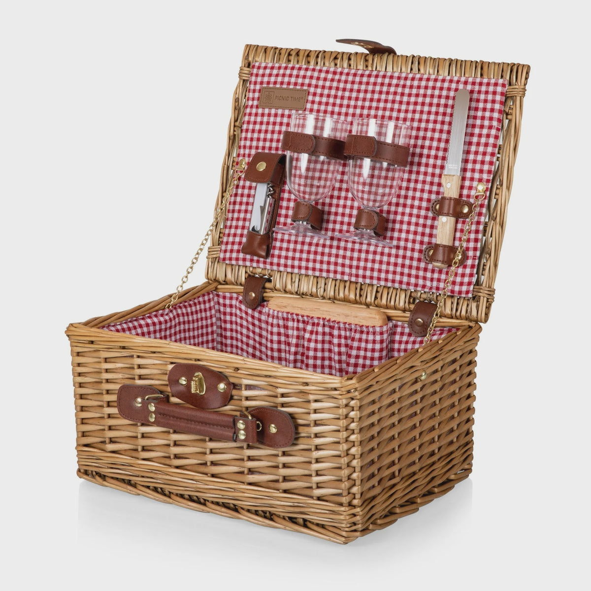Wine and Cheese Picnic Basket