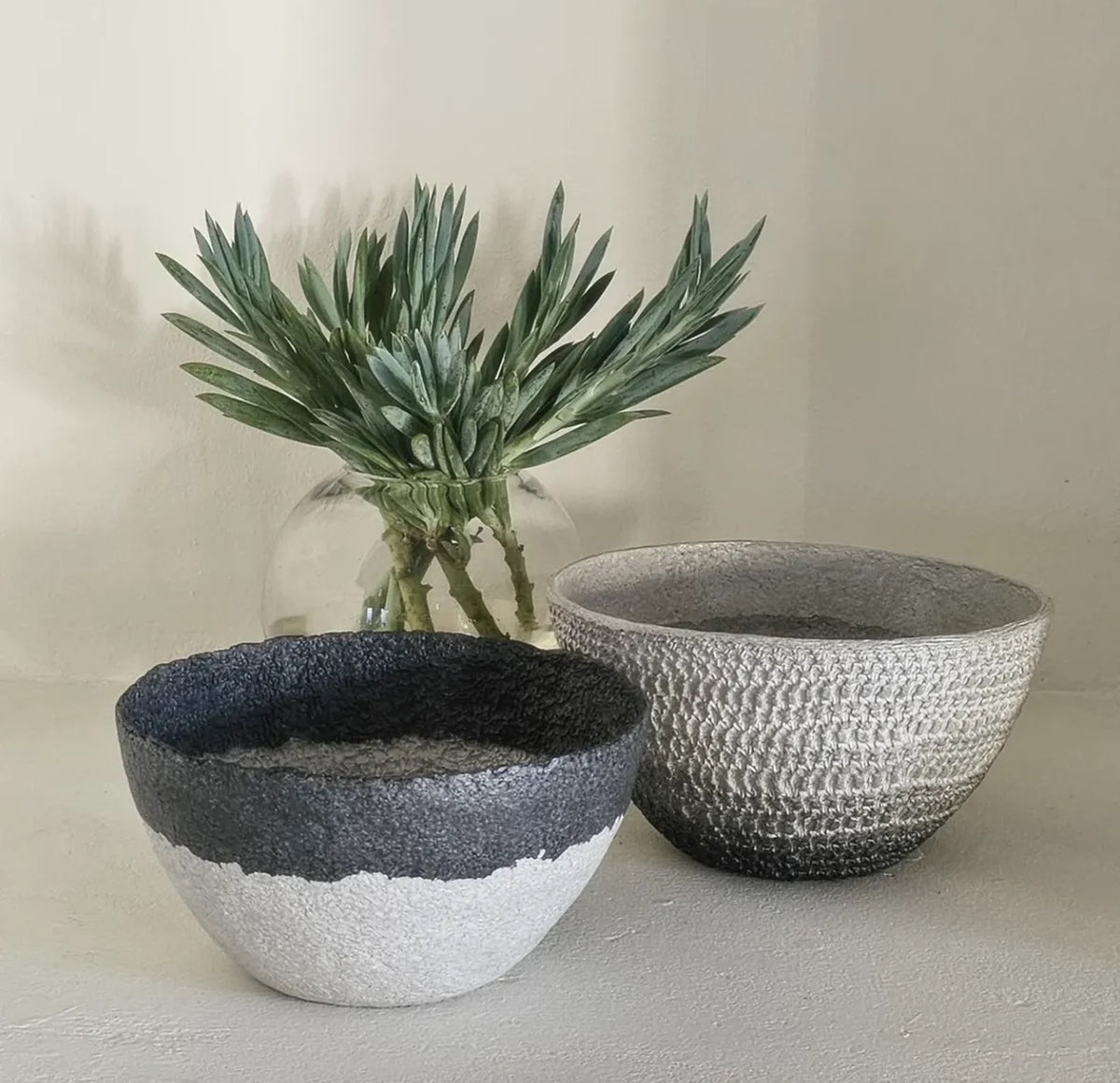 Assorted Wonky Bowls with Raw Edge