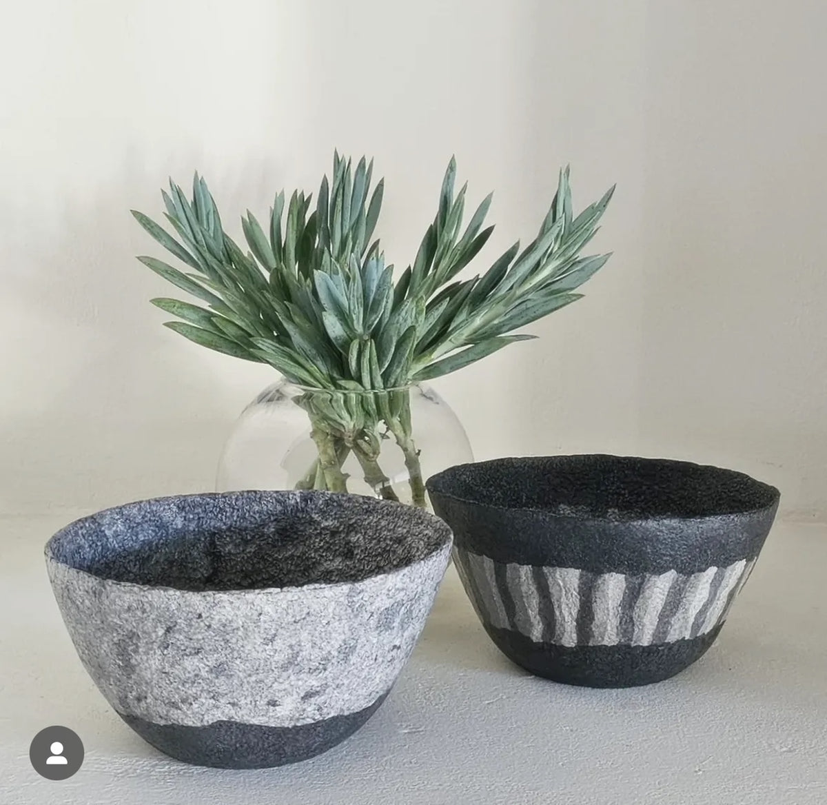 Assorted Wonky Bowls with Raw Edge
