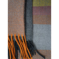 100% Baby Alpaca Throw- Copper Mine