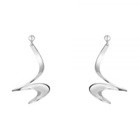 George Jensen, Moebius Sterling Silver Earring