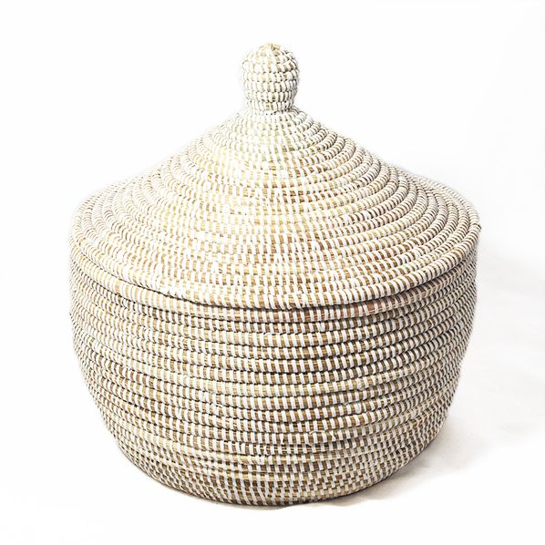 White  Warming Basket