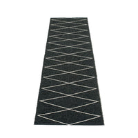 Pappelina Max Black /Vanilla Runner 2 ft 4'' x 8ft