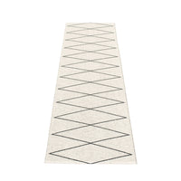 Pappelina Max Black /Vanilla Runner 2 ft 4'' x 8ft