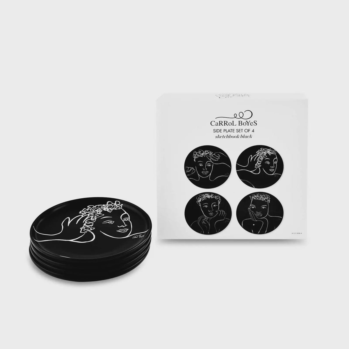 Carrol BoYes Fruit/Side Plate set of 4