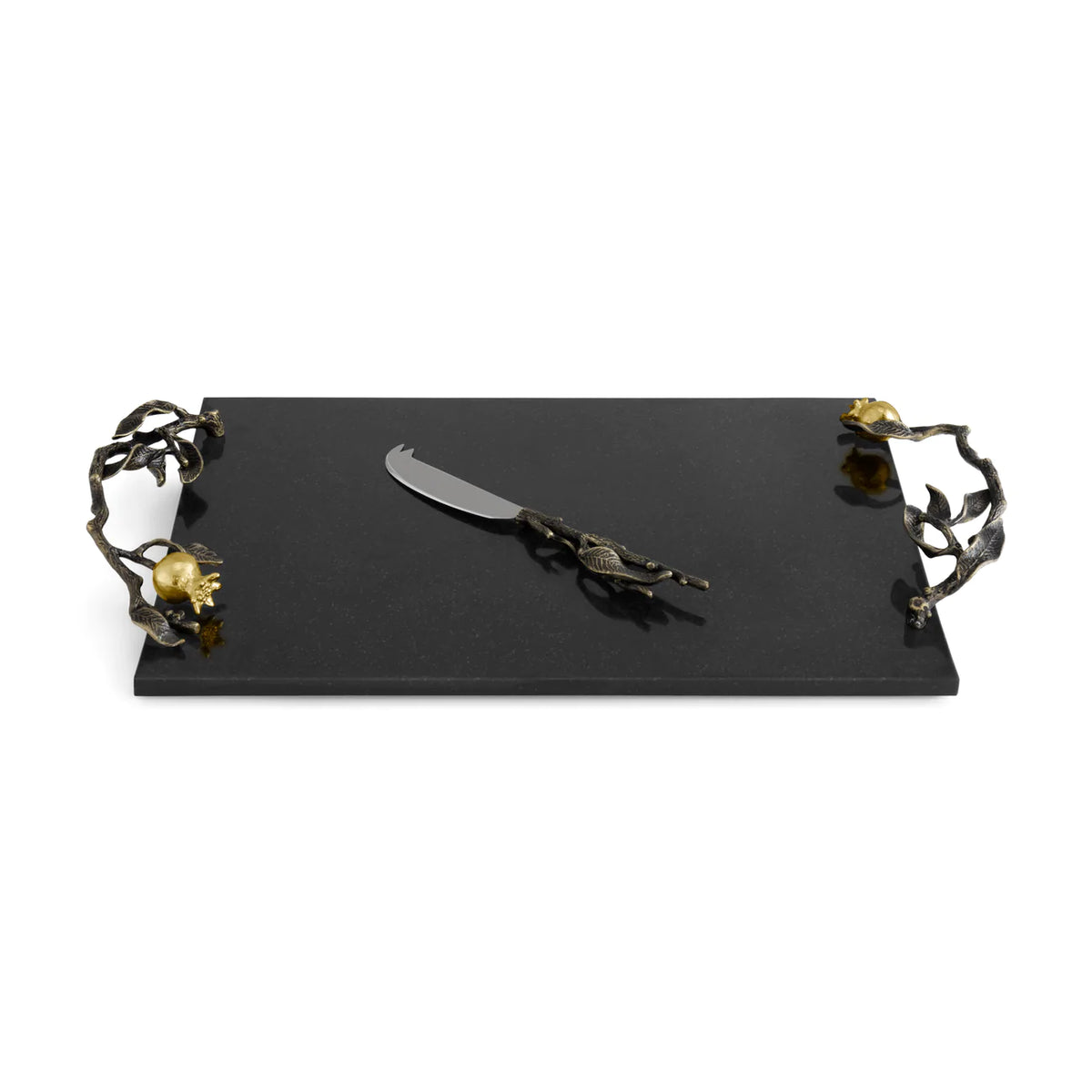 Michael Aram, Pomegranate Cheese Board and Cheese Knife