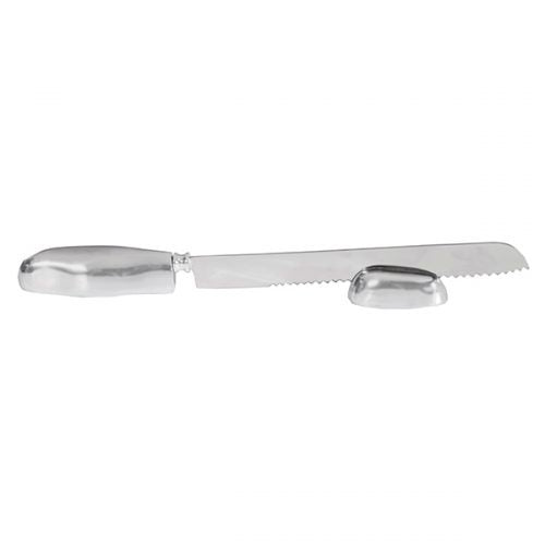 Knife, Shiny Aluminum Challah Knife