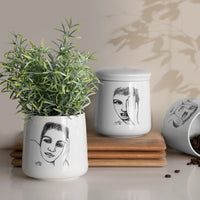 CaRRol BoYes Canister with Lid- Cover Girl