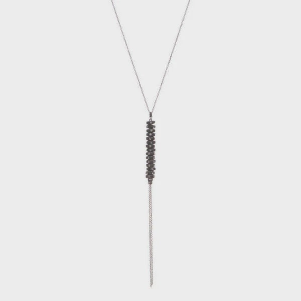 Rondel Swarovski Dangling Necklace