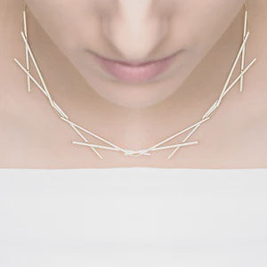 Pursuits- Sixes and Sevens Necklace Satin Gold