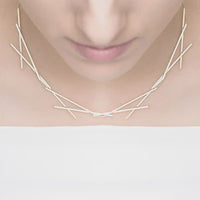 Pursuits- Sixes and Sevens Necklace Satin Gold