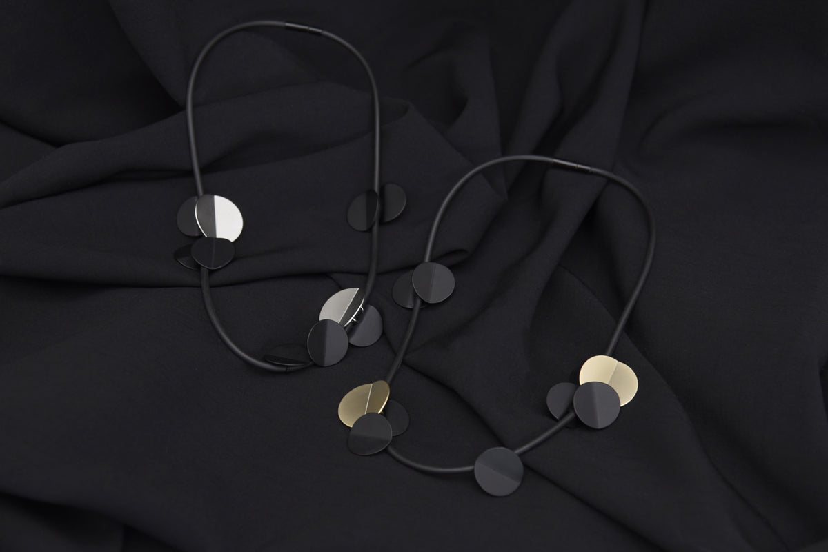 Pursuits Lilli Necklace- Black Gold
