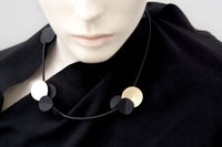 Pursuits Lilli Necklace- Black Gold