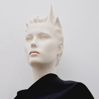Pursuits - Arc Satin Gold Hoops