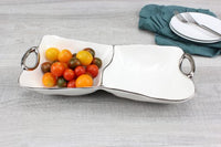 2 Section Servering Platter