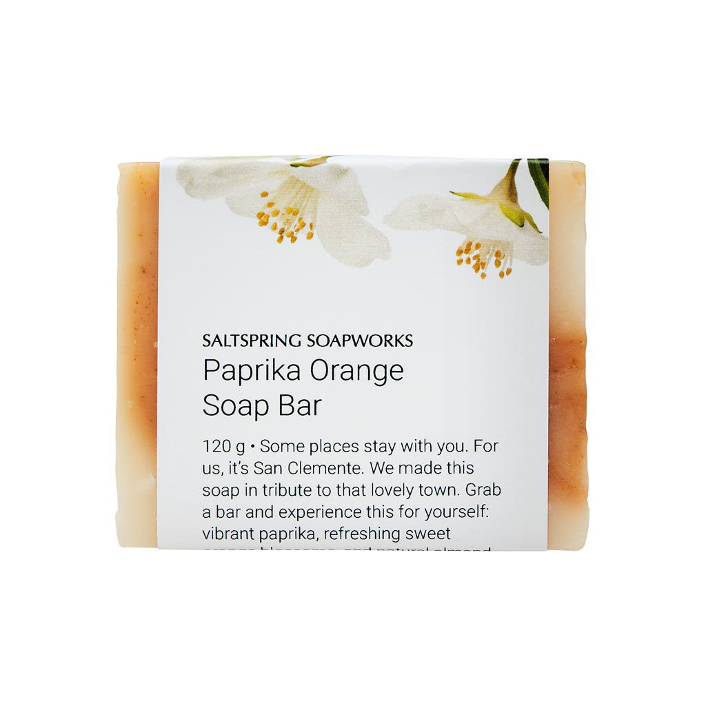 Natural Ingredient Soap, Paprika Orange