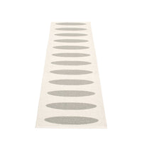 Pappelina  Ella Warm Grey - Vanilla Reversible  Rug 2.25 x 7.5'