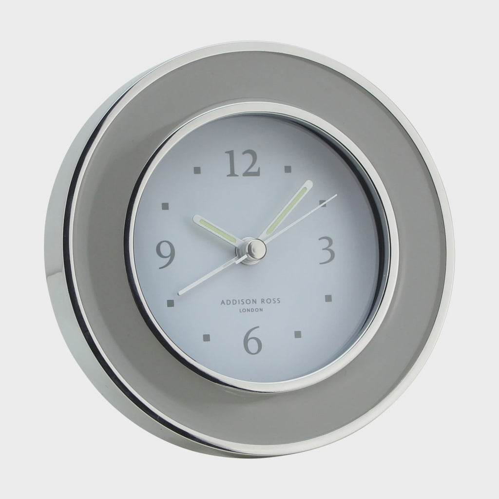 Alarm Clock in Chiffon Grey