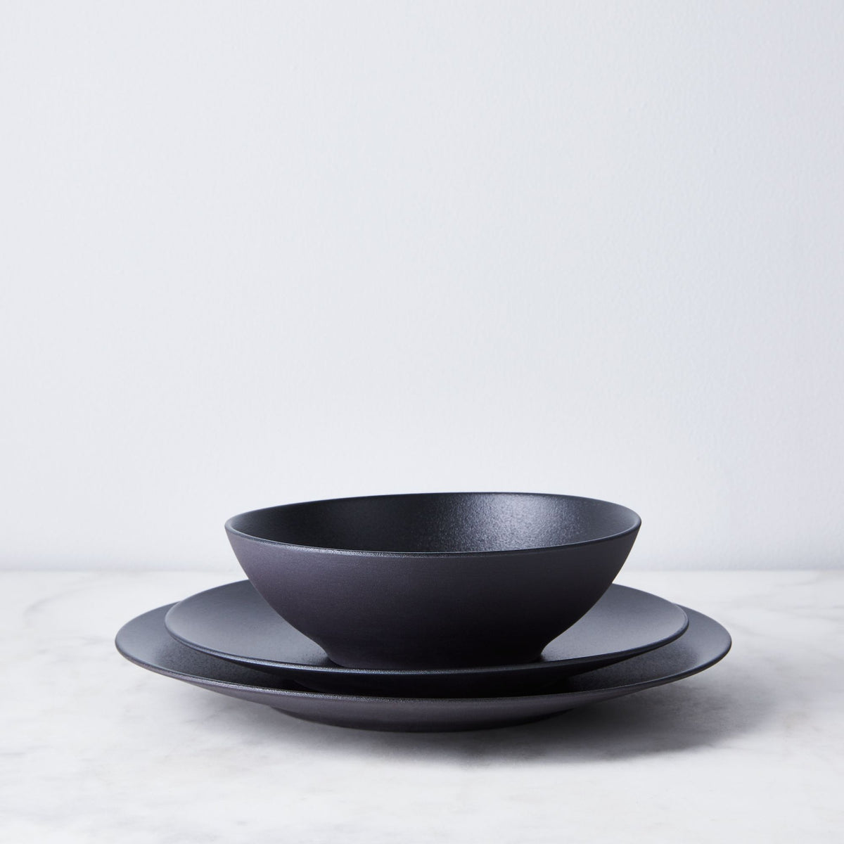 Copy of Equinox Cast Iron Bread Plate  6.25''   4 piece Place Setting