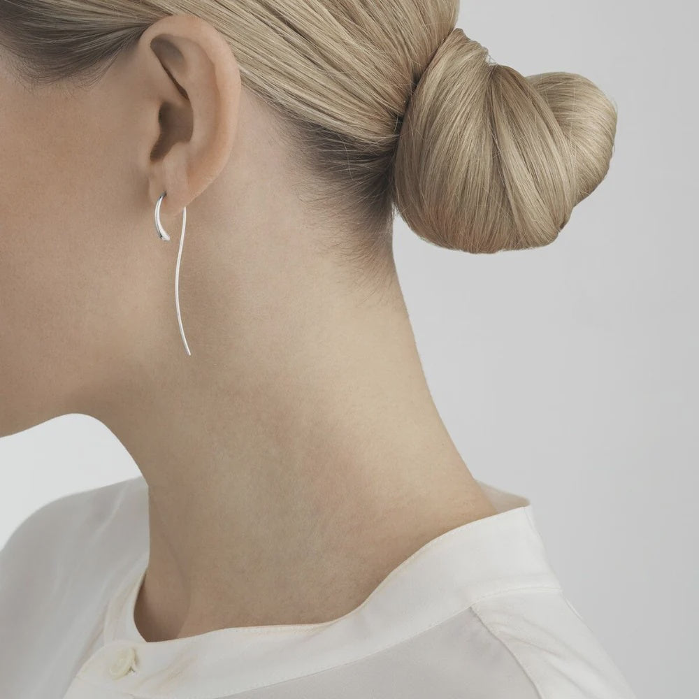 Georg Jensen, Mercy Sterling Silver Long Earring