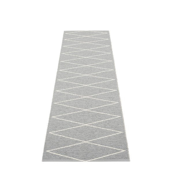 Max Grey Reversible  70cm x 100cm  Pappelina Rug
