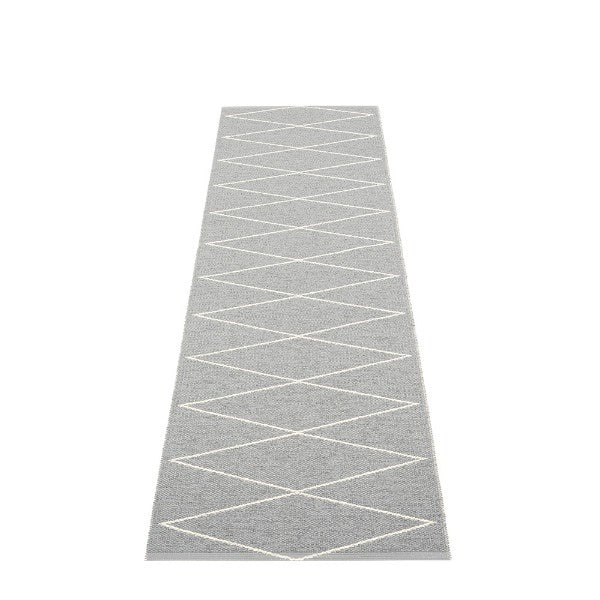 Max Grey Reversible  2 ft 4''x 3ft  4'' Pappelina Rug