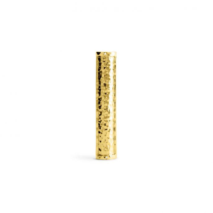Hammertone Gold Mezuzah Large