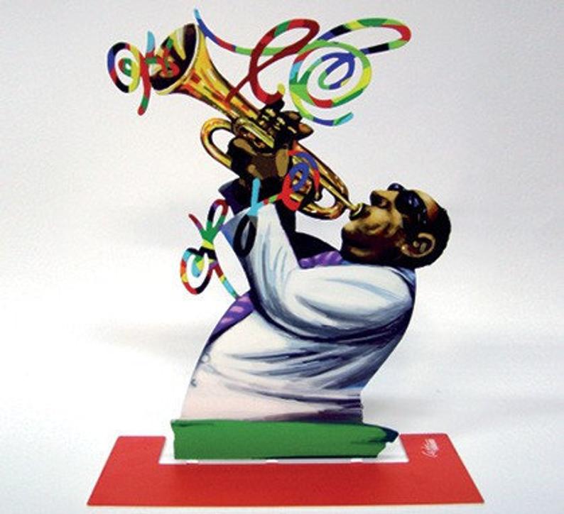Jazz Club Trumpeter by David Gerstein