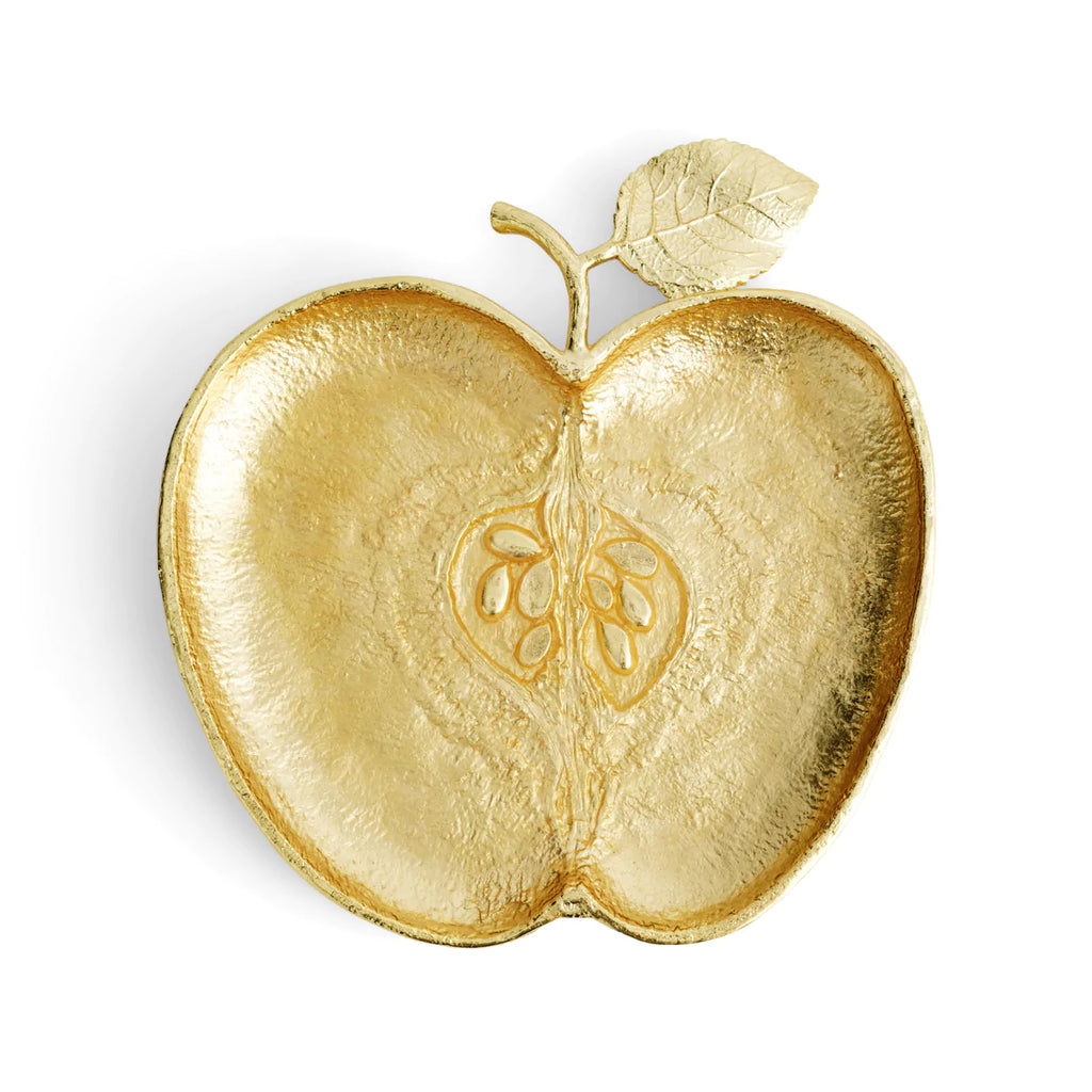Apple Plate, Gold
