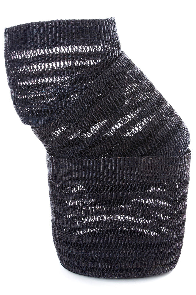 Raven Lace Weave Baskets-Small