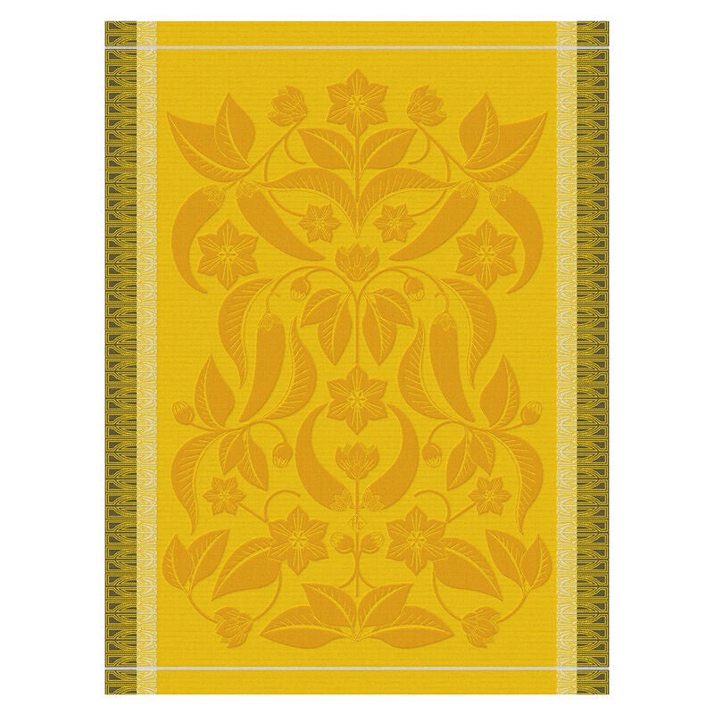 Le Jacquard Francais, Tea Towel Piments Yellow