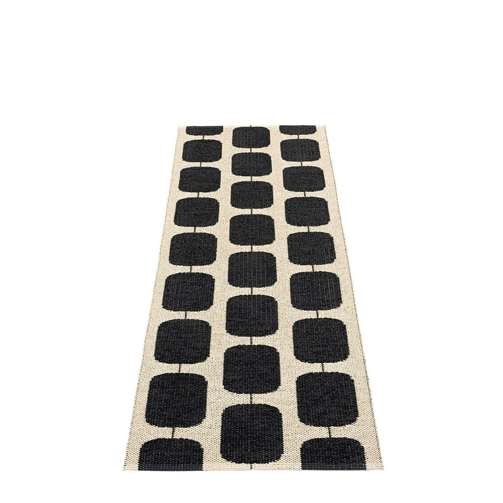 Pappelina Sten Black runner 6.5ft
