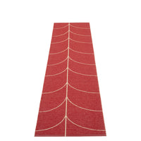 Pappelina Leif Berry/Beige  Runner 6ft
