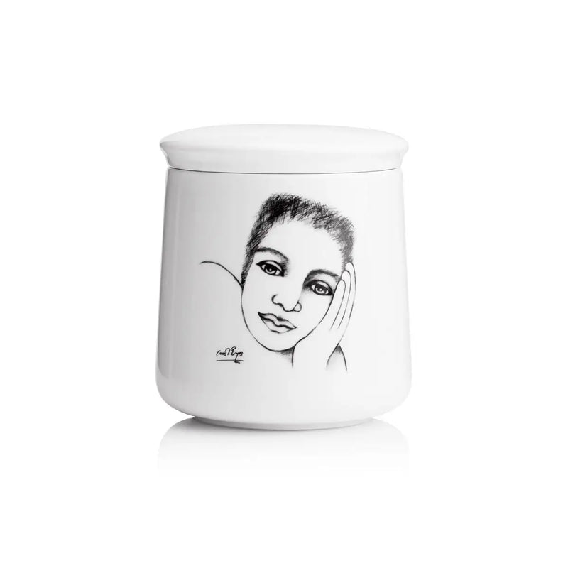 CaRRol BoYes Canister with Lid- Cover Girl