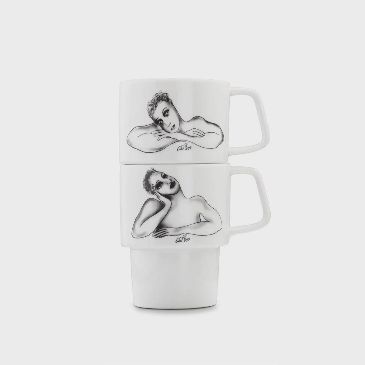 CaRRol BoYes Stackable set of 2 Eye to Eye