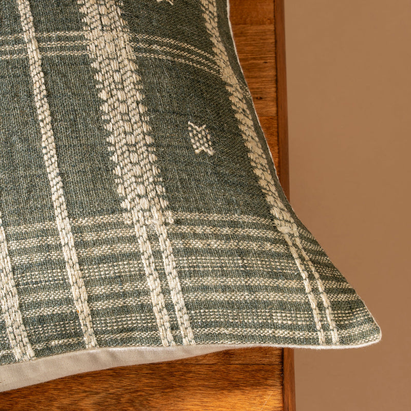 wool Handloom Pillow 20x20 Cedar