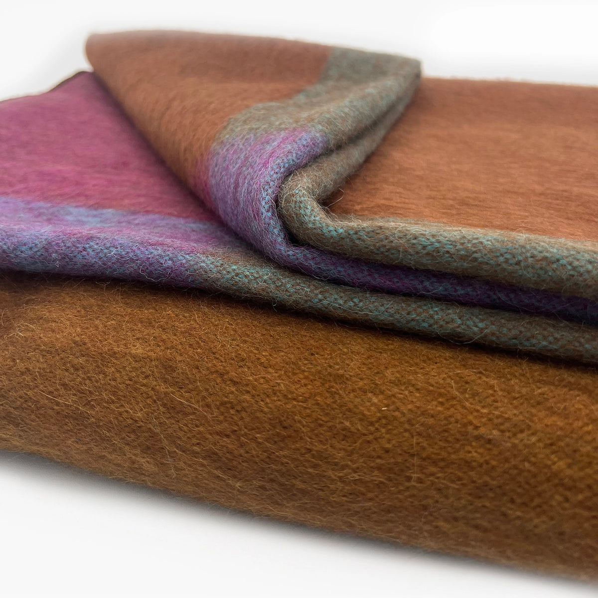 Alpaca Throw Blanket - Kaleidoscope  45'' x 70''