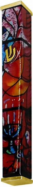 Mezuzah  Marc Chagall Red 12cm