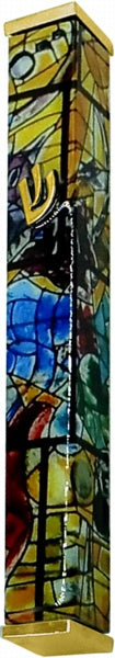 Mezuzah Marc Chagall 12cm Multi Colour