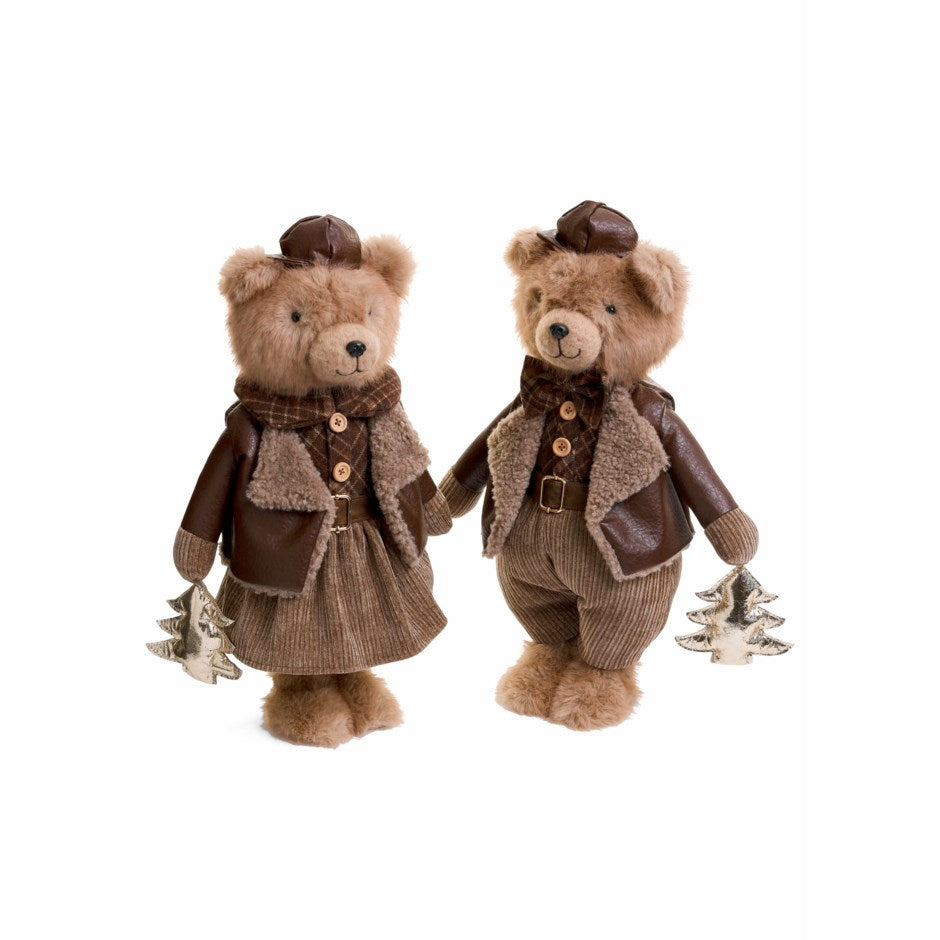 Plush Christmas Bear Girls  19.5''
