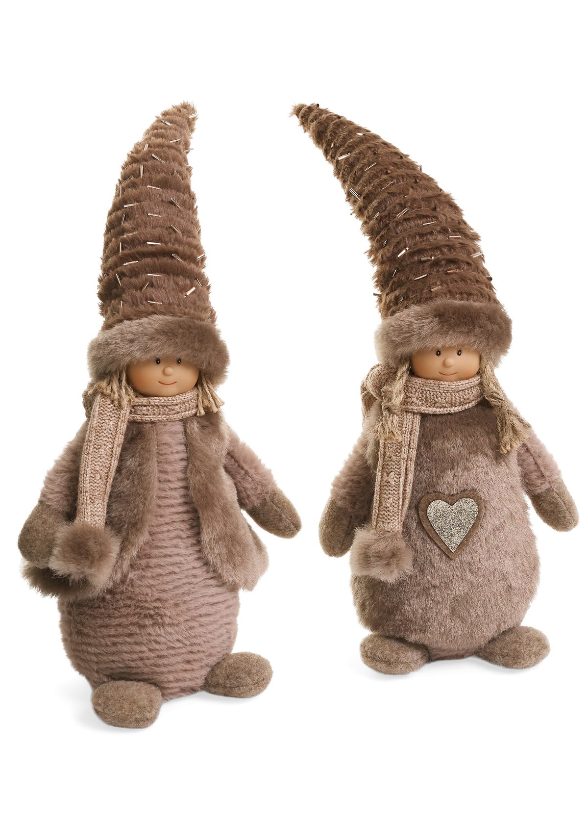 Plush Christmas Gnome Girls