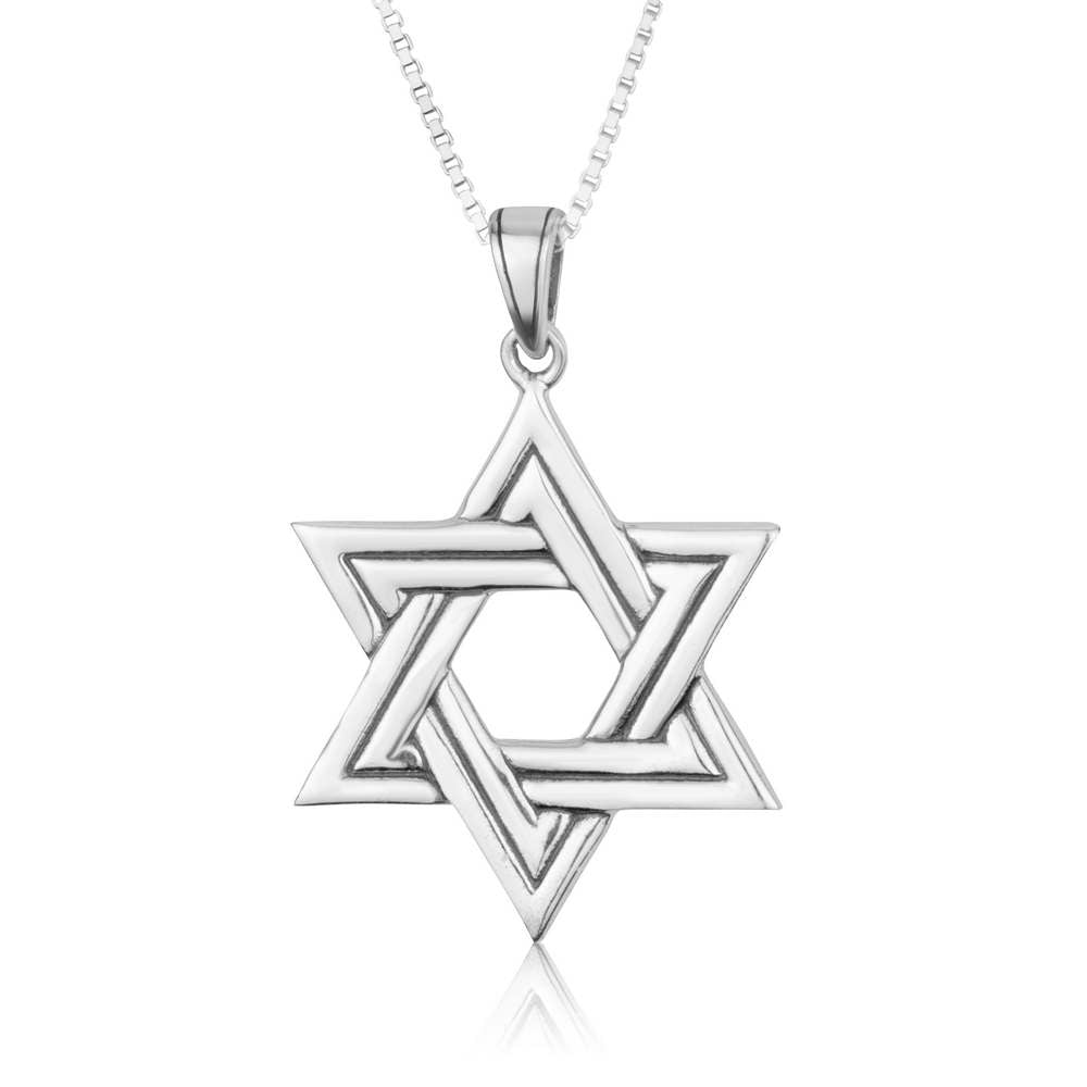 Dual Layer Star of David Pendant