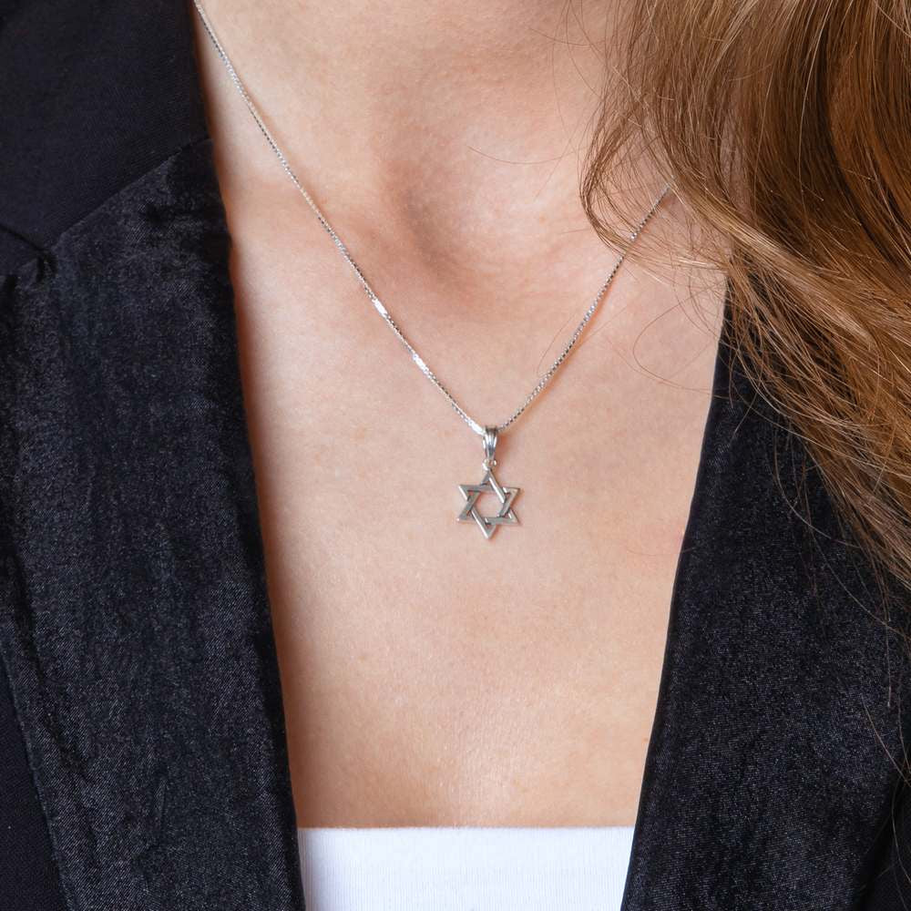 Small Sterling Silver Magen David