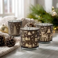 Holiday Trio Box set of 3 Votive's