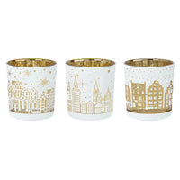 City Scene Votive Box set of 3
