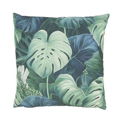 Philodendron Paradise Outdoor Pillow