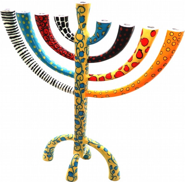 Large Multi Colour Sades Chanukah 12''h