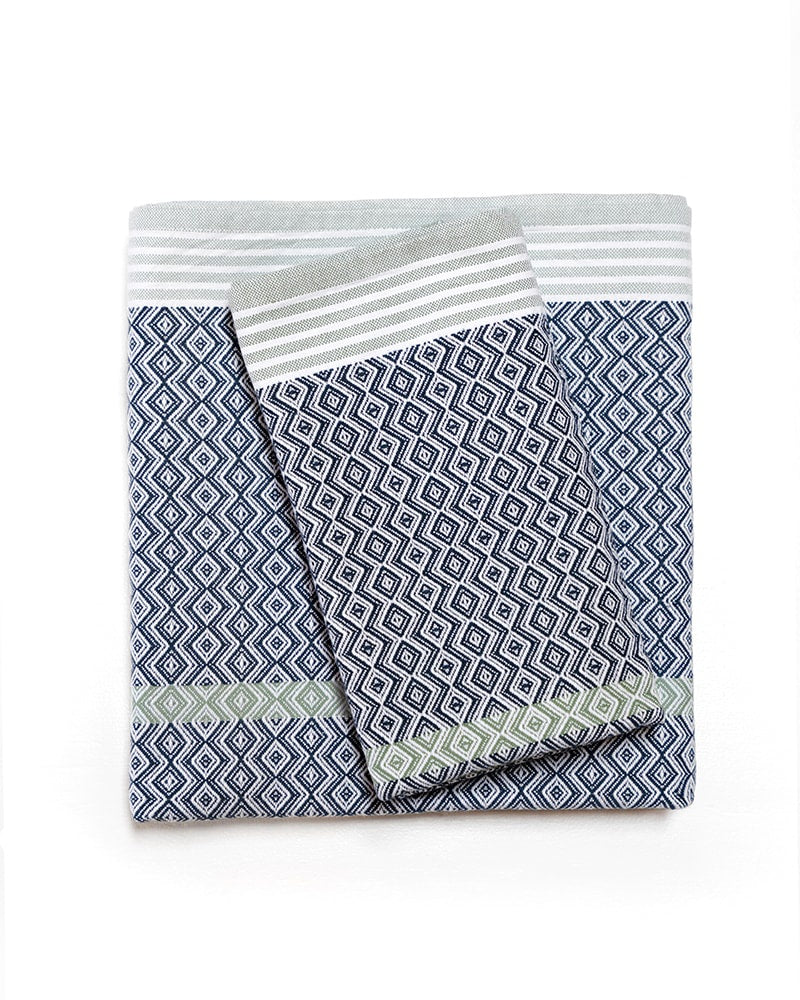 Mungo Atlantic Blue Hand Towel